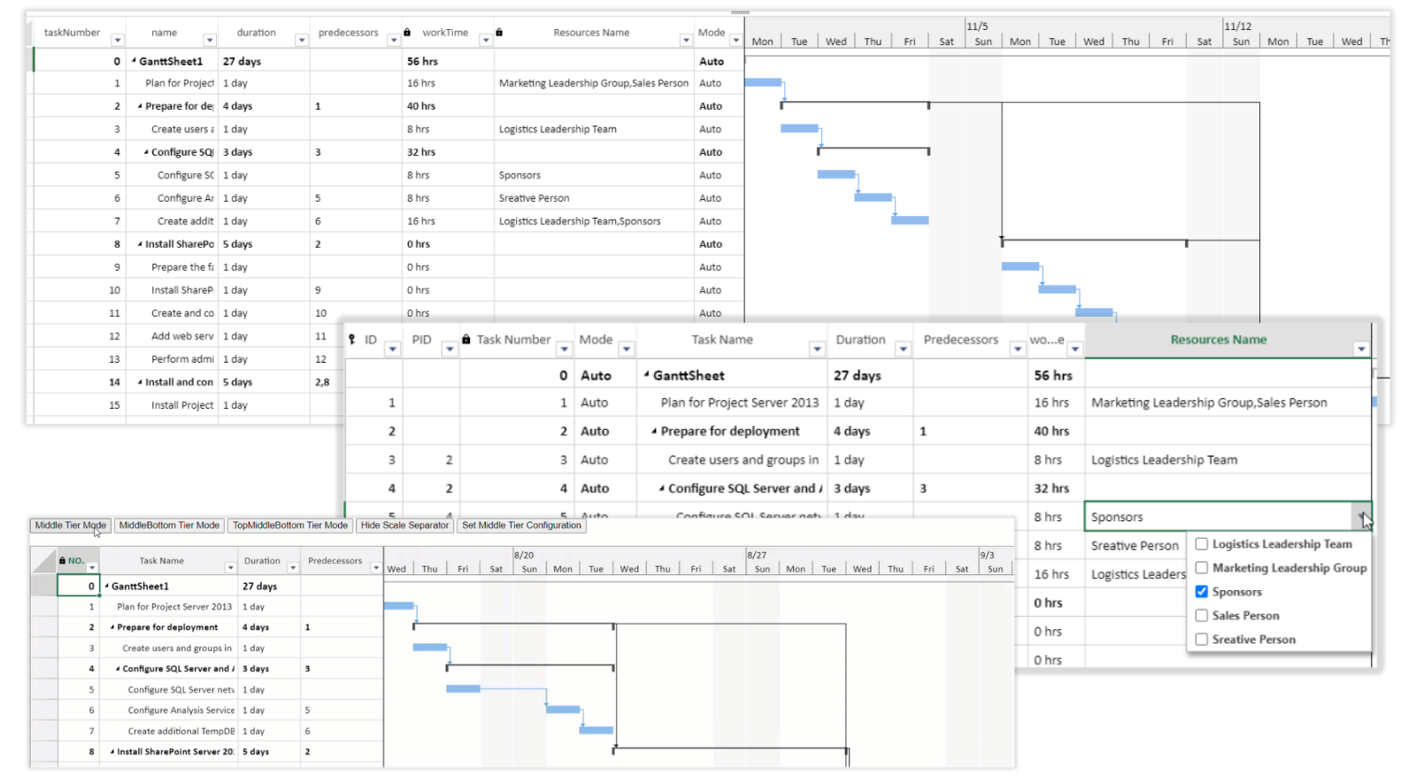 Build JavaScript Project Scheduling Apps for Construction & Engineering