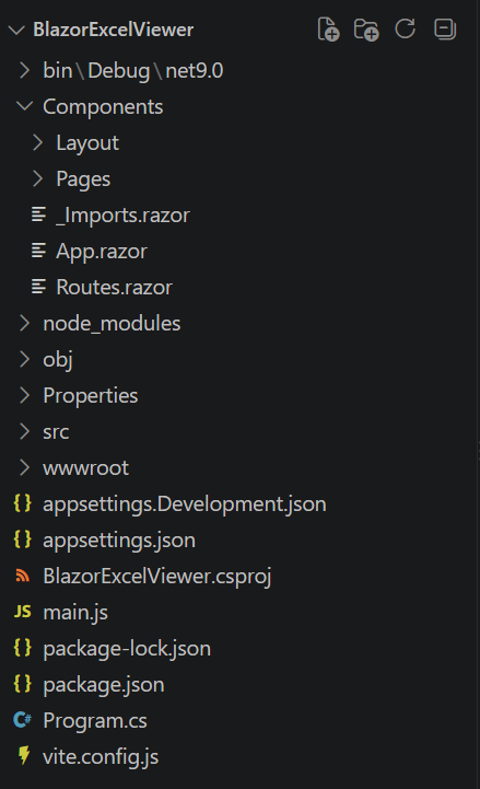Created Blazor App | Excel Viewer Developer Tutorial