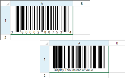 C# Spreadsheet Barcodes