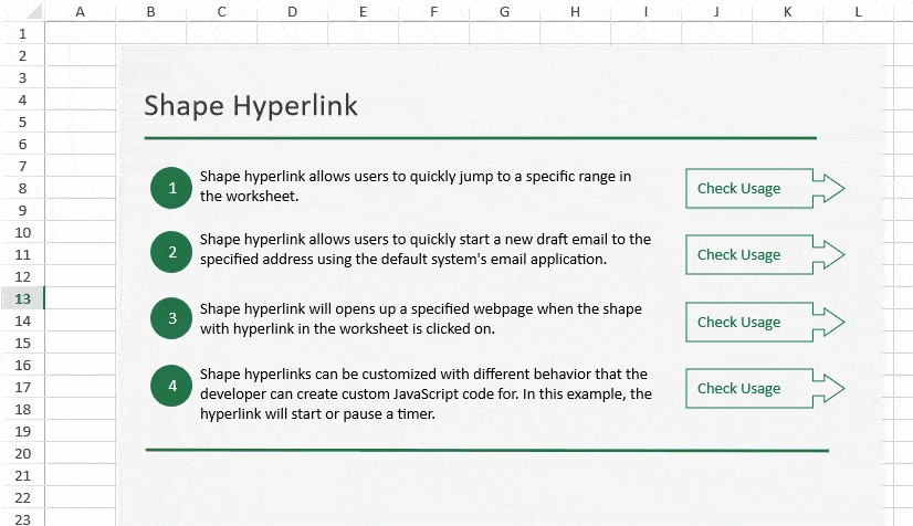 SpreadJS v14.1 - Hyperlinks