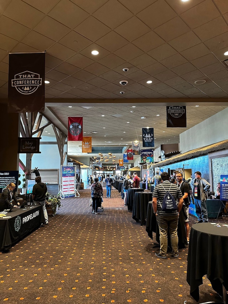 THAT Conference 2024 Conference Center Hallway