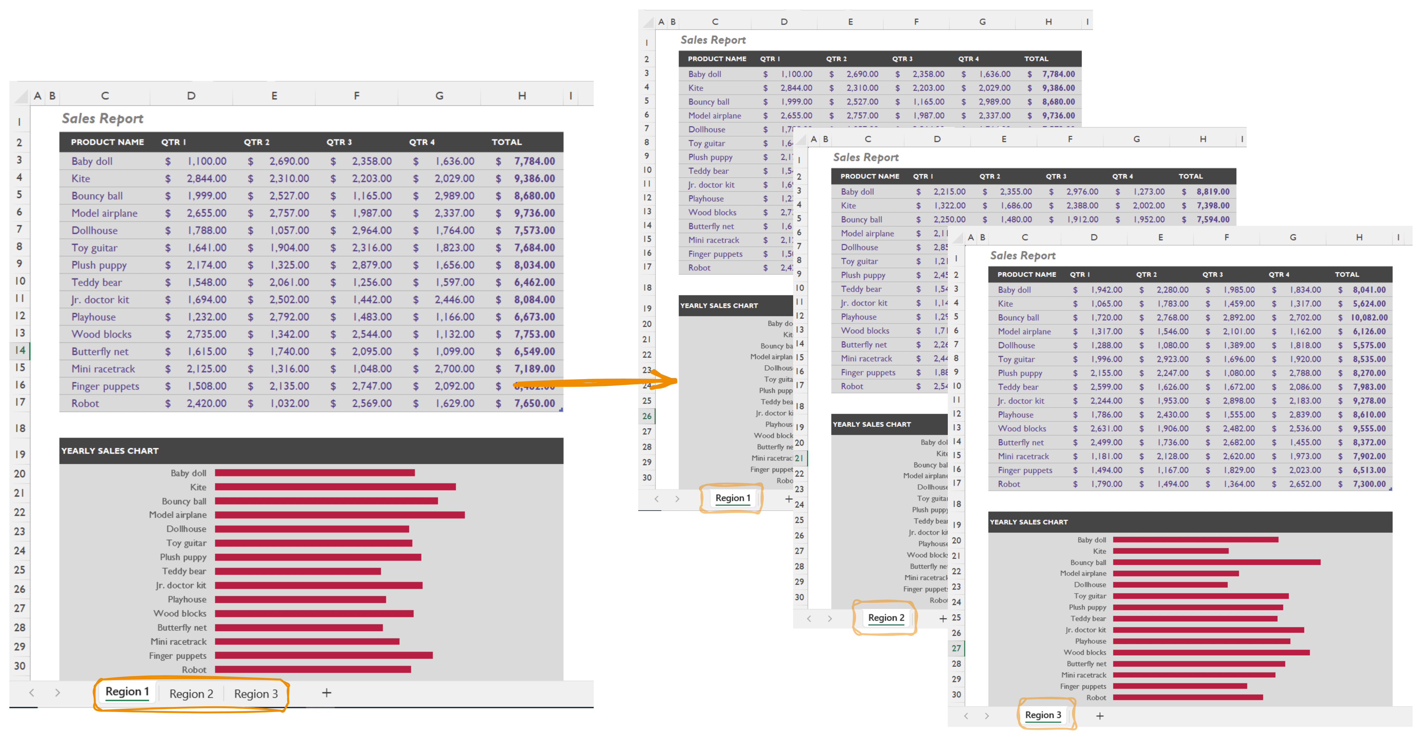 Split Excel C# .NET