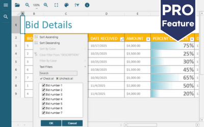 Add interactive UI table data filtering and sorting in JavaScript web apps | Developer Solution