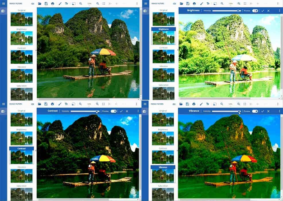 Apply Image Filters - JavaScript Image Viewer/Editor