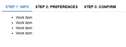 TabPanel Overview