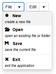 JavaScript Menu Control