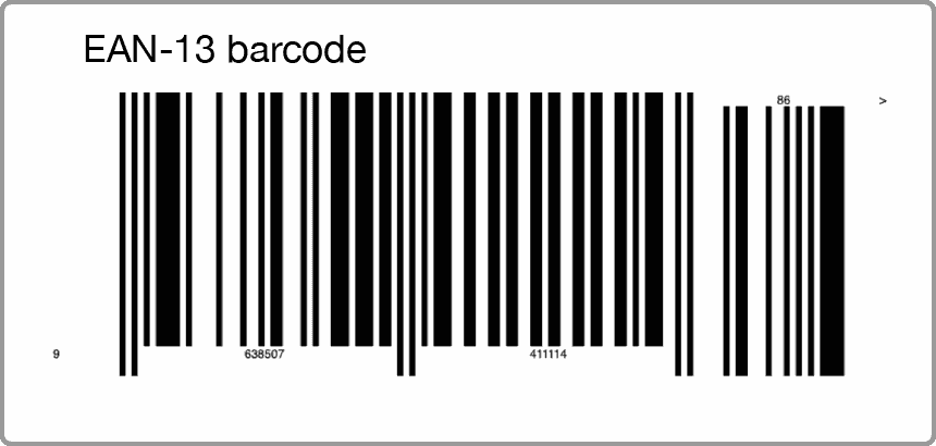 EAN-13 barcode