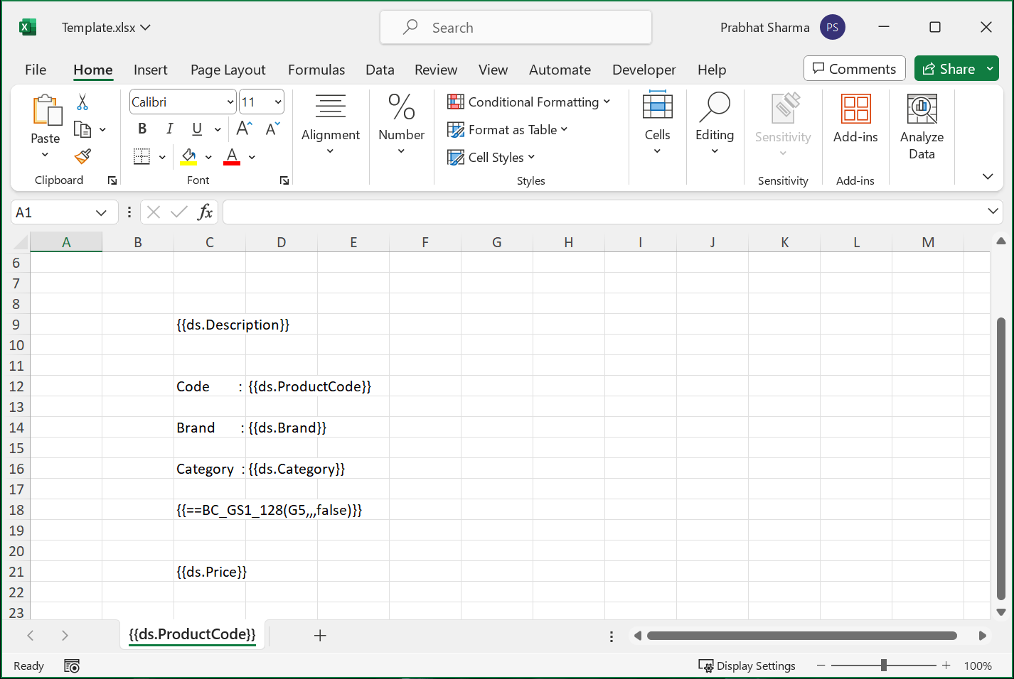 Excel Templates C#_Final