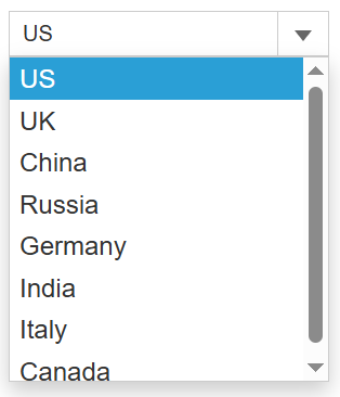 React dropdown