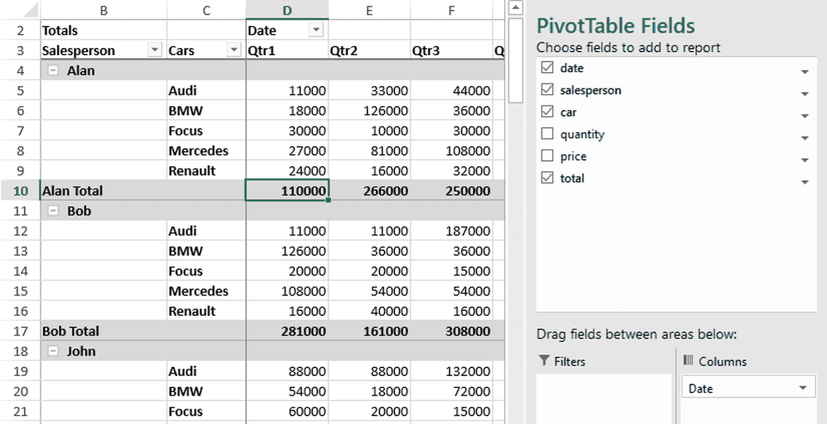 SpreadJS - Interactive Data Analysis