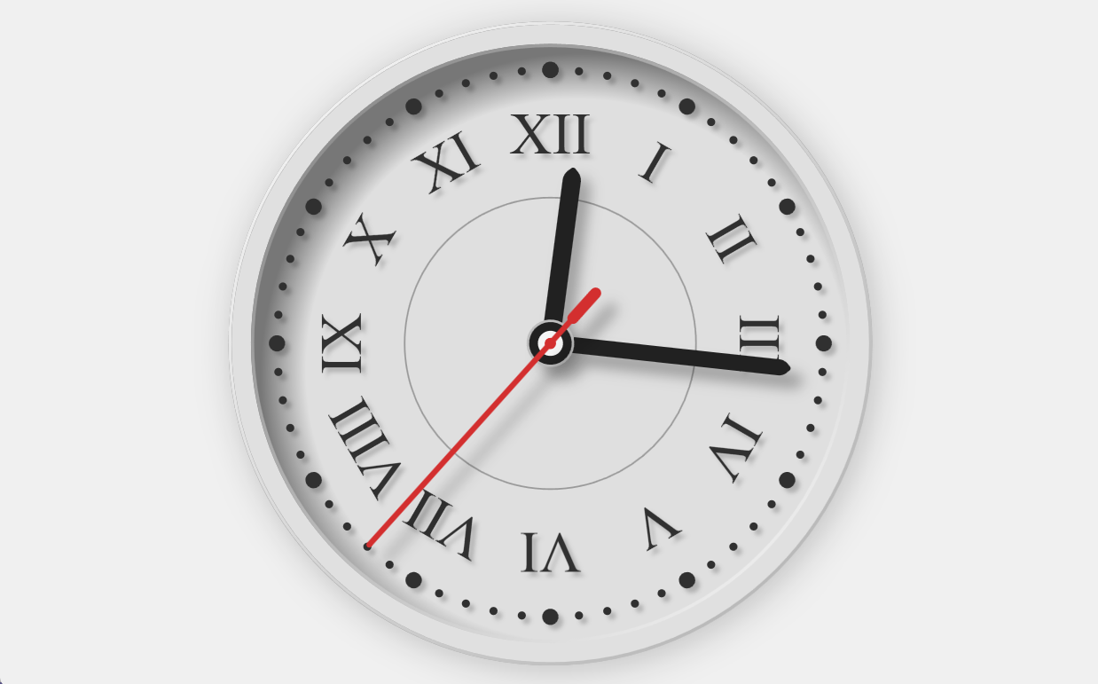 WPF Clock Gauge