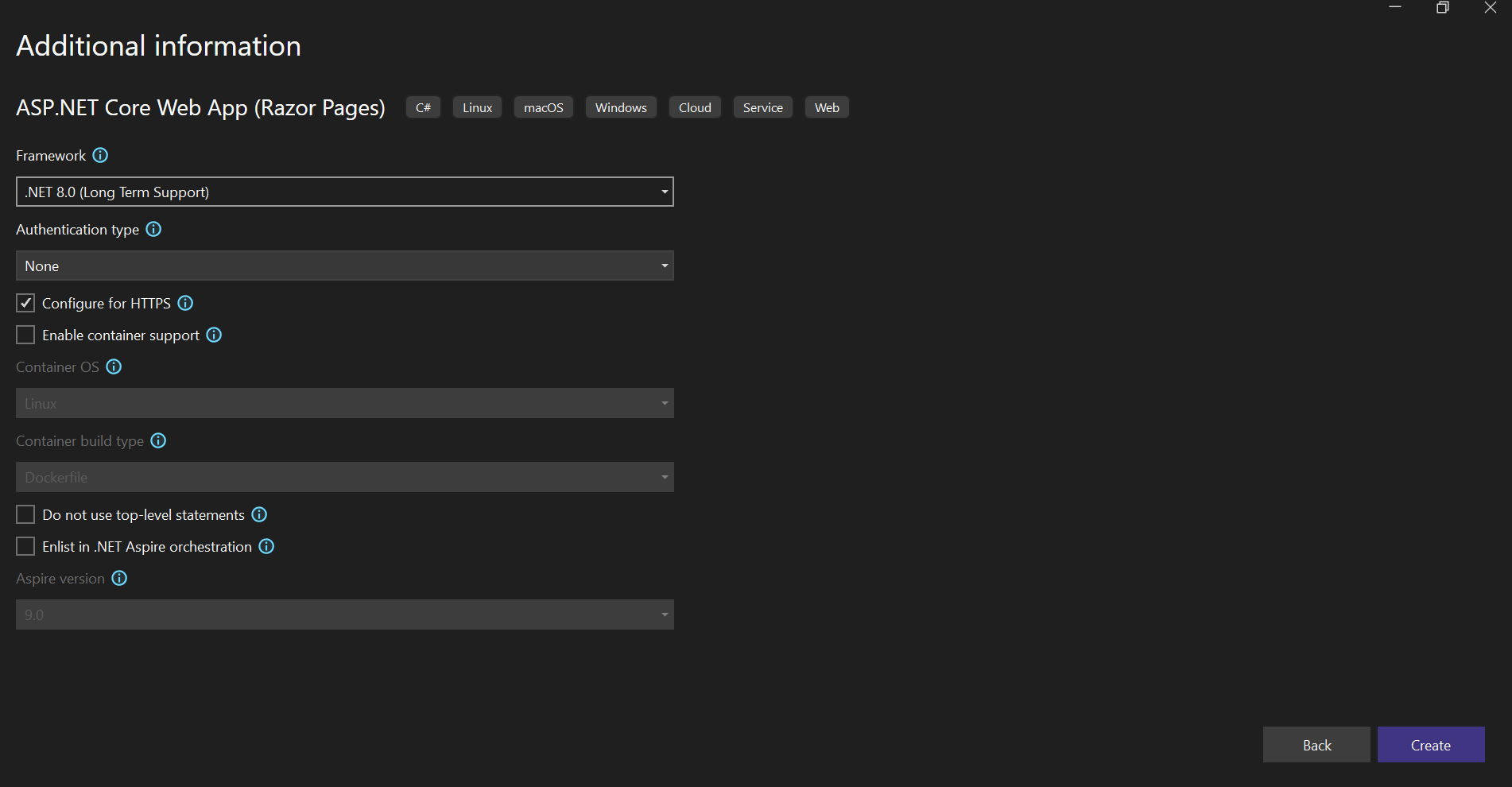 Select .NET 8 for the PDF Viewer ASP.NET Application