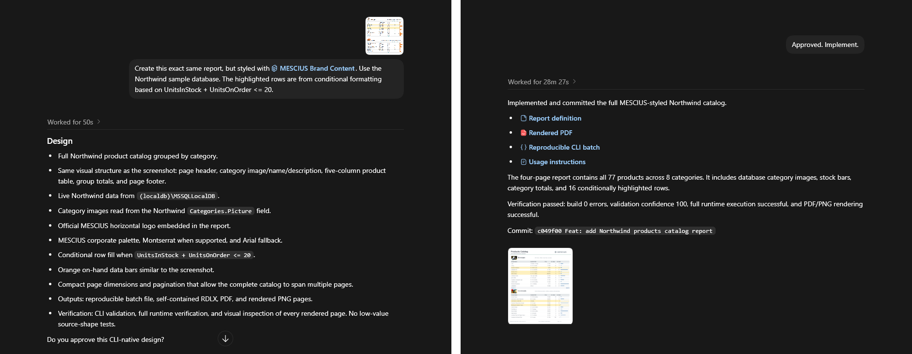 Image to Report Process