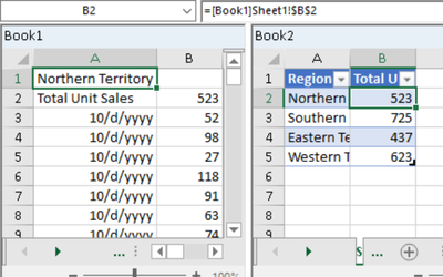 Cross-Sheet Reference Linking in .NET