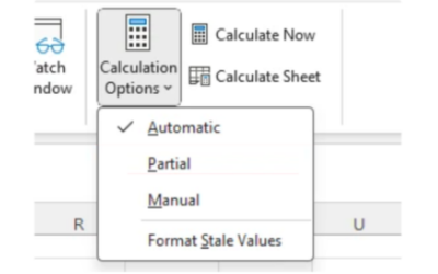 Set Excel Calculation Mode using C#
