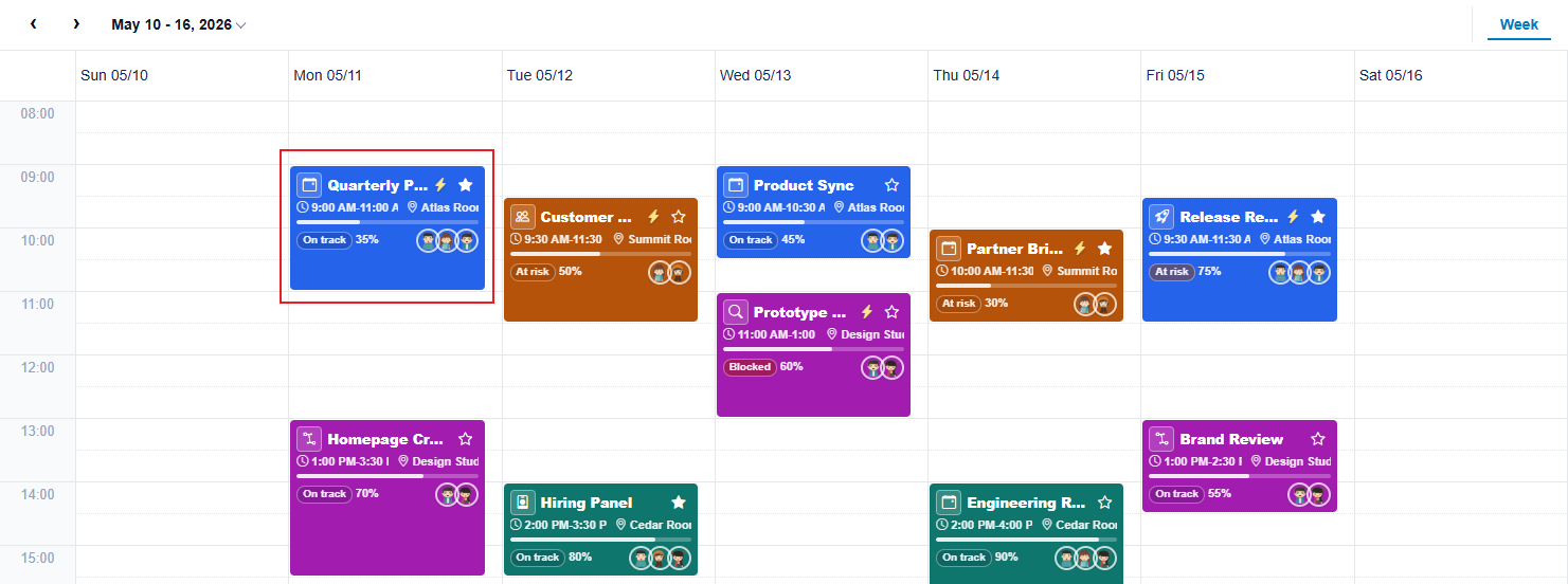Custom JavaScript Calendar