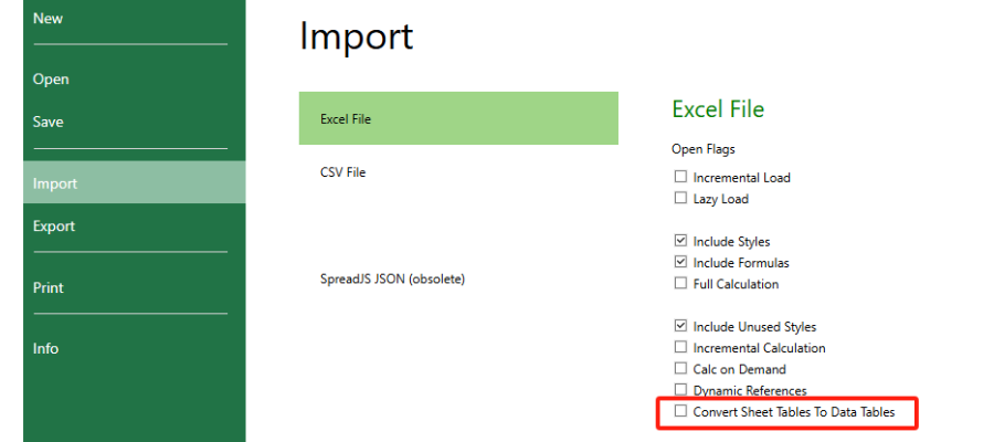 Bind Sheet Table to JavaScript Data Manager Table