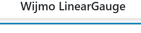 LinearGauge with Default Styling