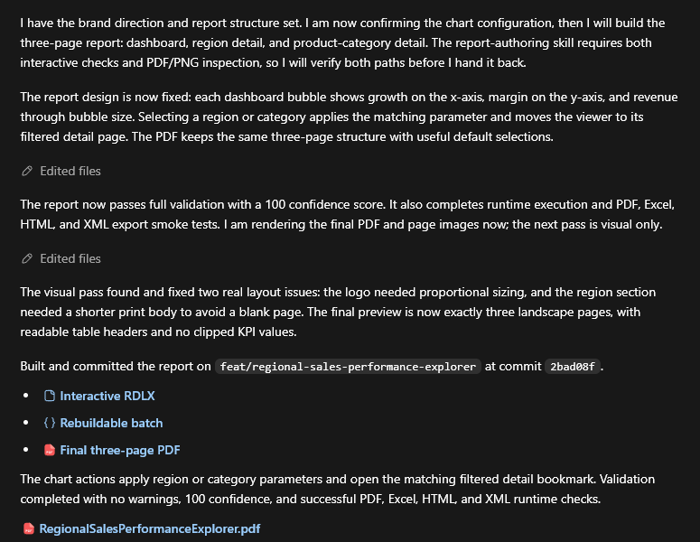 CLI Sales Report