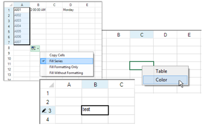 Customize User Interactions with Cells