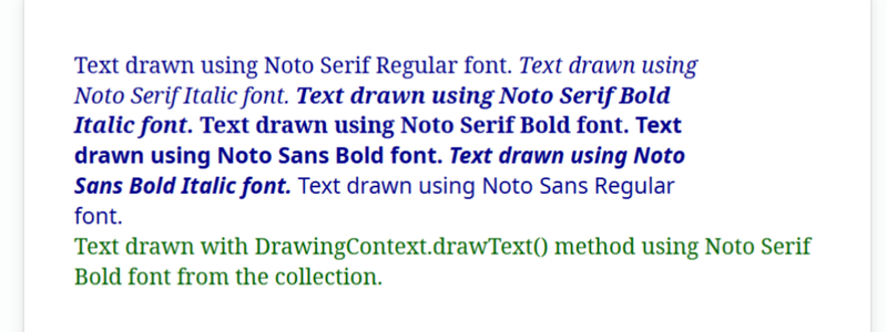 JS PDF API has Strong Font Support for Generated PDFs