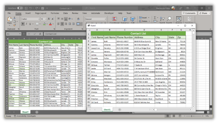 Remove Duplicates Excel/XLSX C#