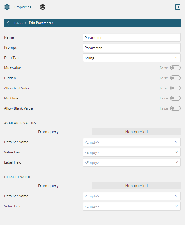 New Parameters