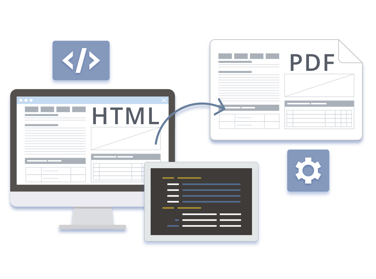 Export HTML to PDF using .NET PDF Library