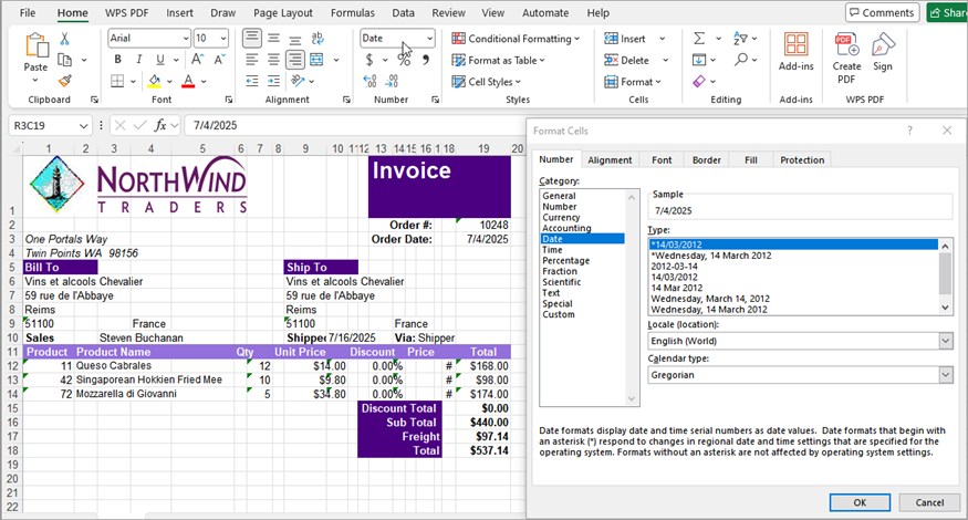 Excel Export