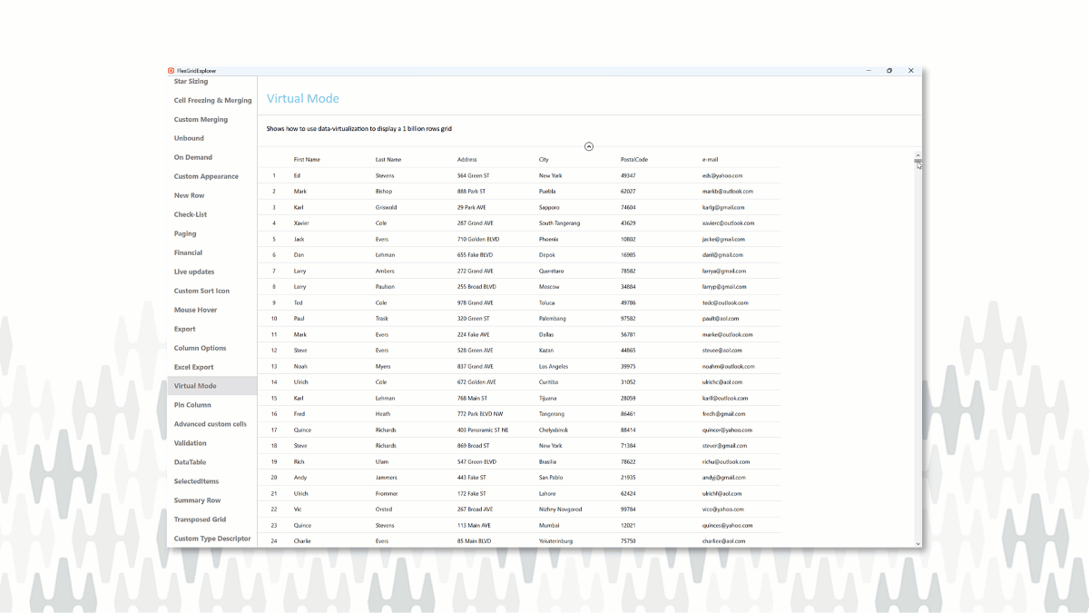 .NET Data Virtualization