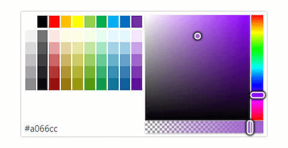 MVC ColorPicker