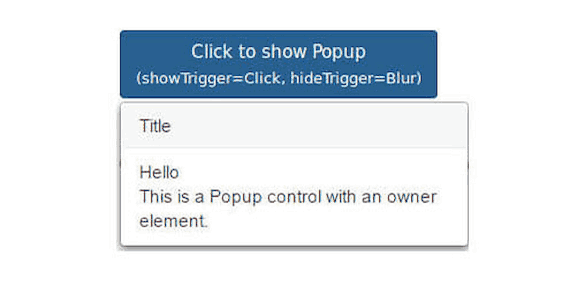 MVC PopUp