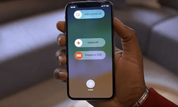 iPhone Showing Fitts's Law