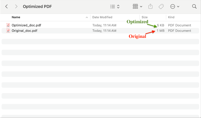 Optimize PDF Documents using .NET, C#, VB.NET