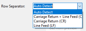 Auto Detect CSV Data Source Line Endings