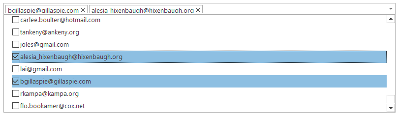 MultiSelect Tags