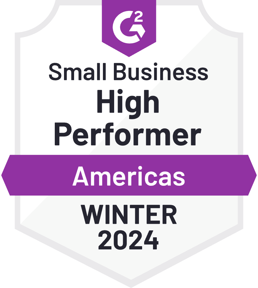 G2 Small-Business Americas Regional Grid® Report for Analytics Platforms Badge