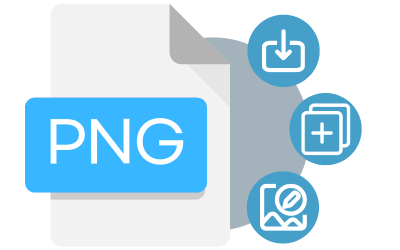 Programmatically create PNG files using an Imaging API Library
