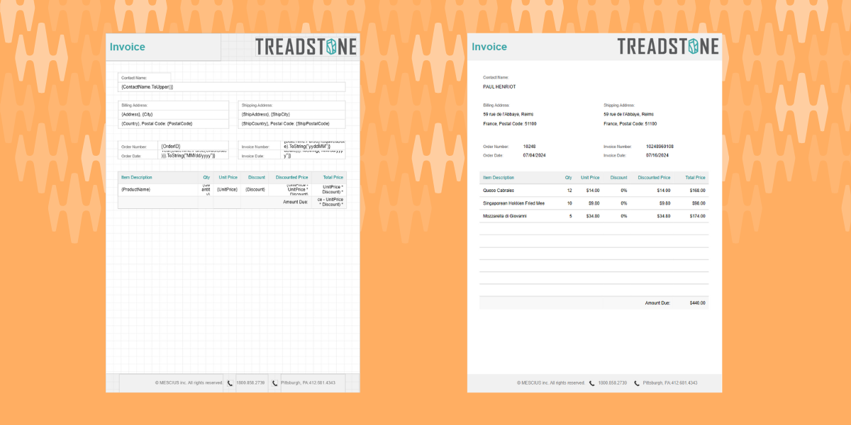 WYSIWYG Report Layout