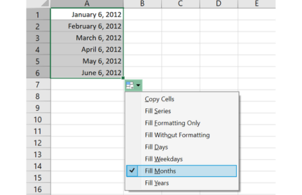 WPF Spreadsheet Support for Drag-Fill