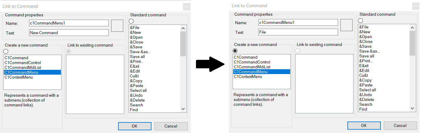 Create a New Command WinForms App