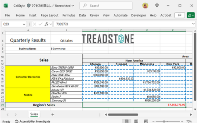 Set Excel Cell Styles Using a .NET Excel API
