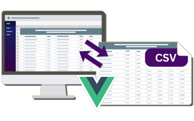  Import & Export CSV Files from Vue Apps