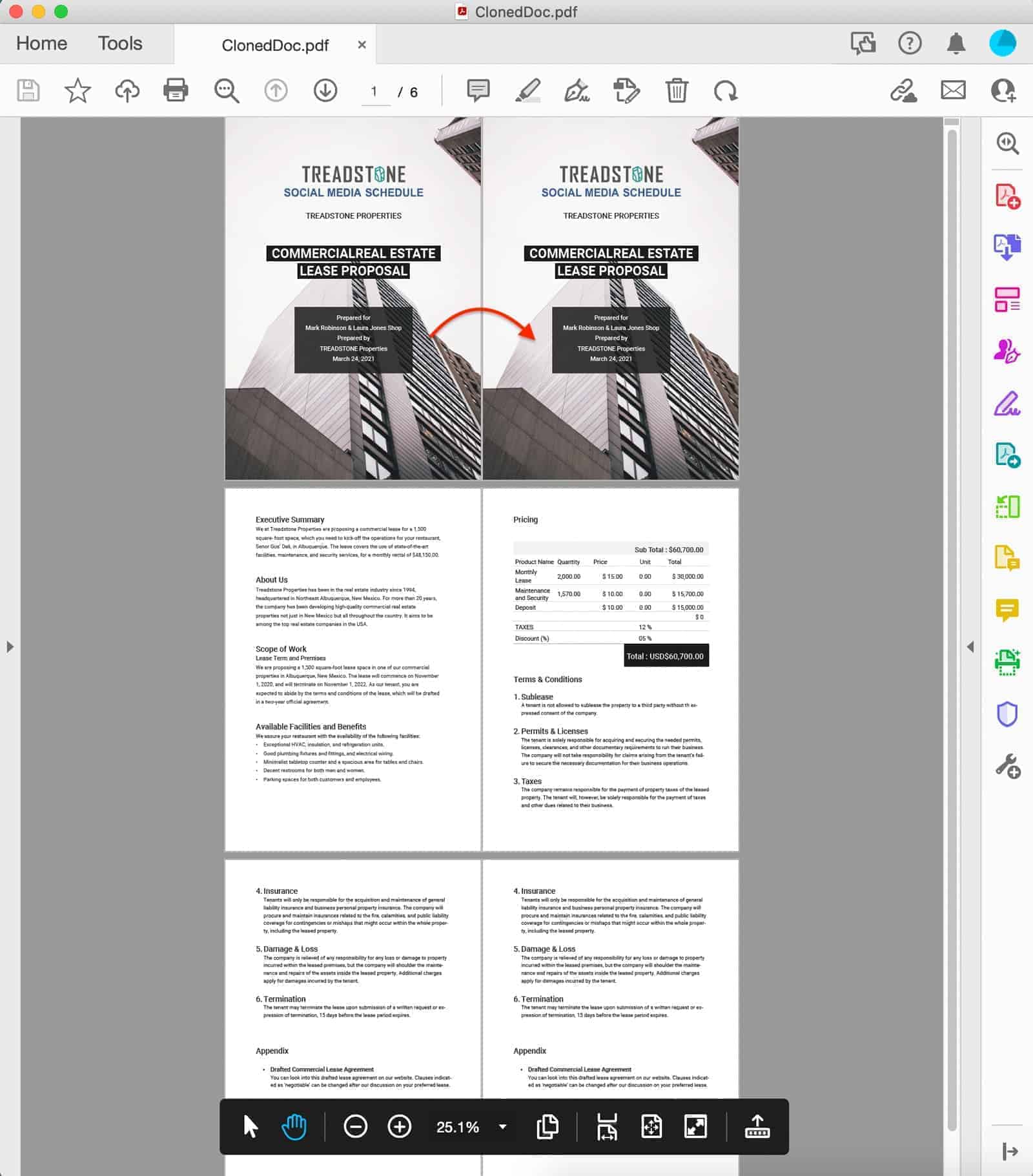 Clone a PDF Page programmatically using C#/VB.NET using GcPdf