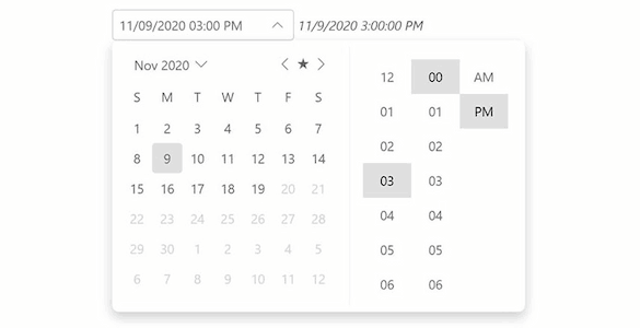 Blazor Date and Time Pickers