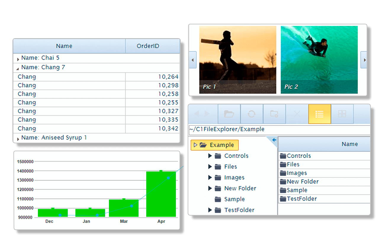 ASP.NET WebForms UI Controls