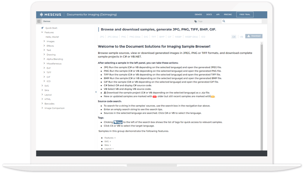 NET Imaging API, Load, Edit, Save Images in .NET