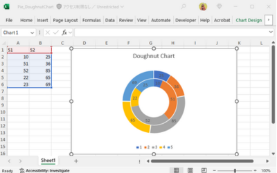 Programmatically Created XLSX Pie Chart Example