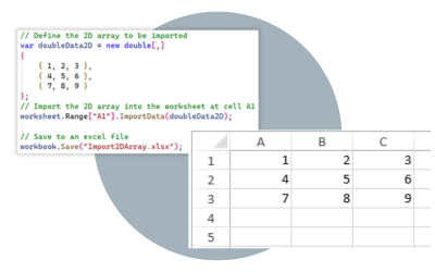 Import Data to .XLSX Using a .NET Server-Side Excel API SDK