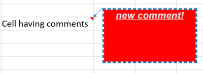 Comment Fill Color - SpreadJS Update